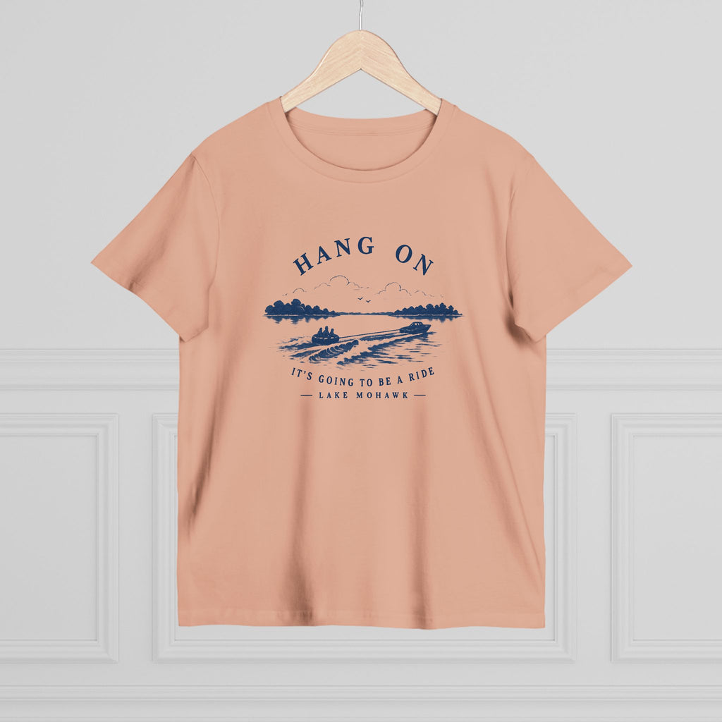 Hang On Lake Woman T-Shirt - Shop Lake Mohawk
