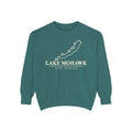 Lake Mohawk Lake Outline Crewneck - Shop Lake Mohawk - Blue Spruce / S