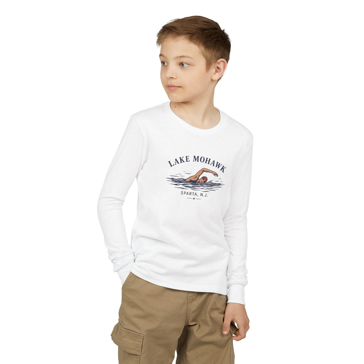 Lake Mohawk Swim Youth Long Sleeve - Shop Lake Mohawk