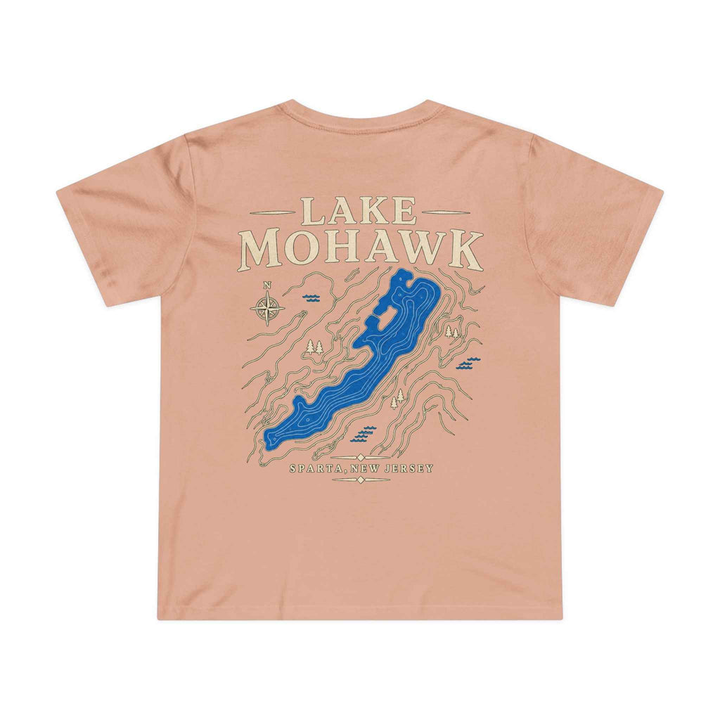 Lake Mohawk Map Tee