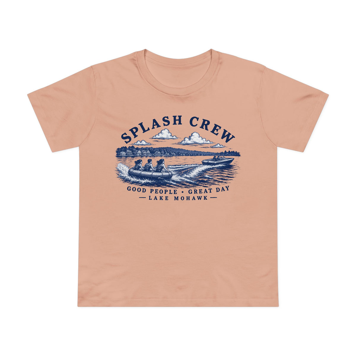 Splash Crew Lake T-Shirt - Shop Lake Mohawk - Pale Pink / XS
