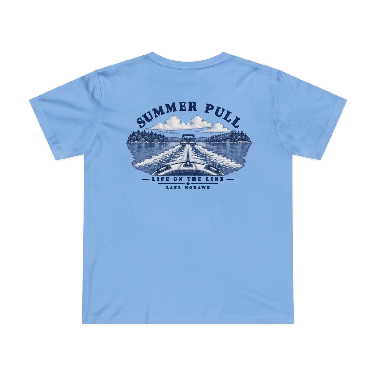 Summer Pull Women’s T-Shirt - Shop Lake Mohawk