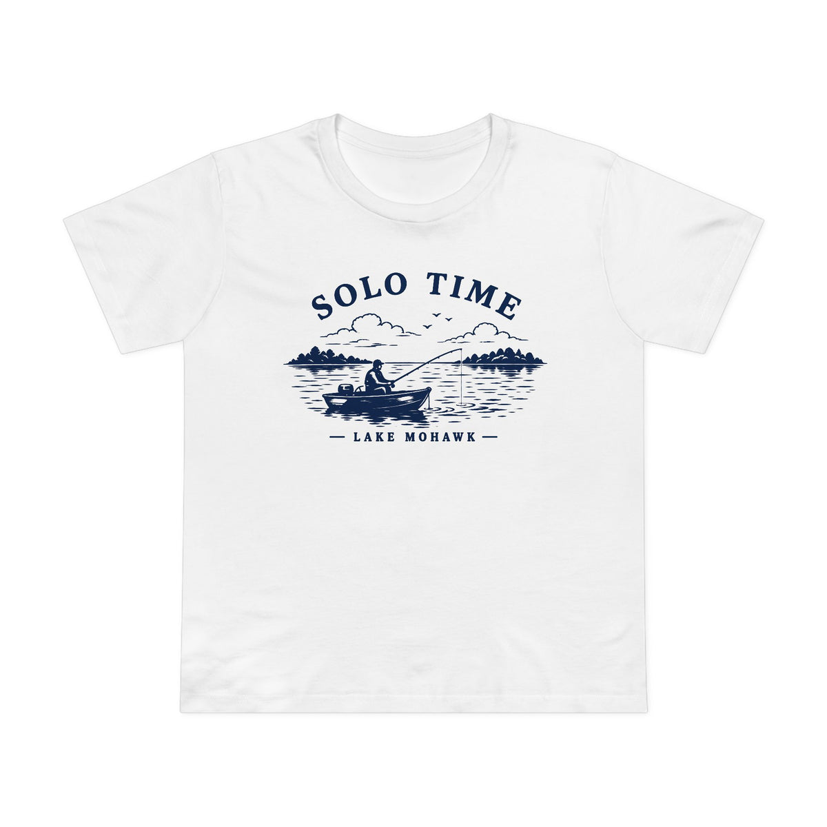 Solo Time Lake T-Shirt - Shop Lake Mohawk - White / XS