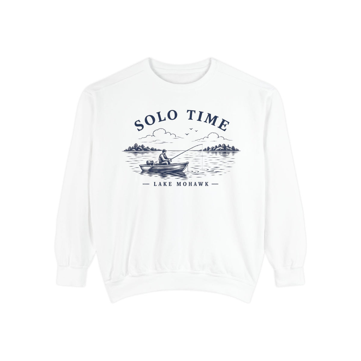 Solo Time Lake Crewneck - Shop Lake Mohawk - White / S