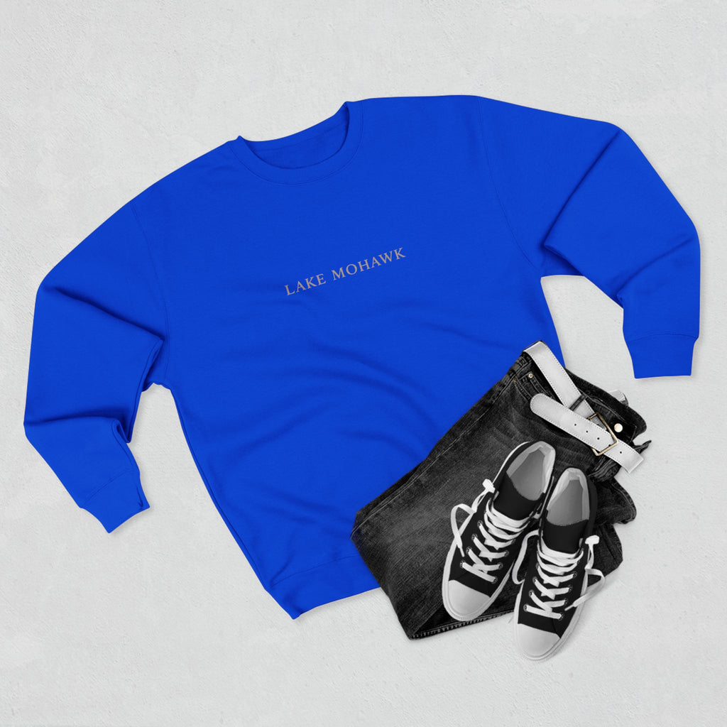Lake Mohawk Minimal Text Crewneck