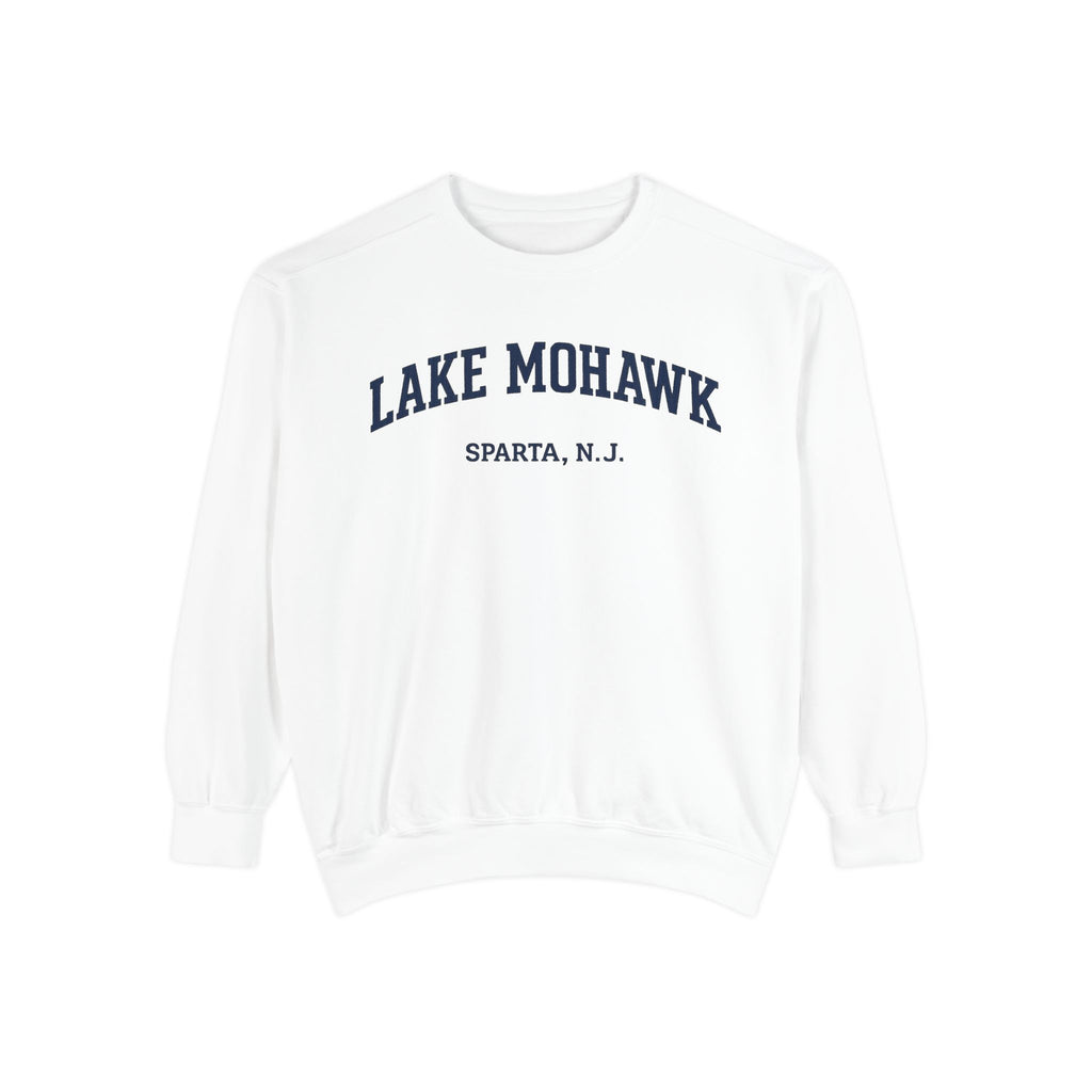 Lake Mohawk College Crewneck - Shop Lake Mohawk - White / S
