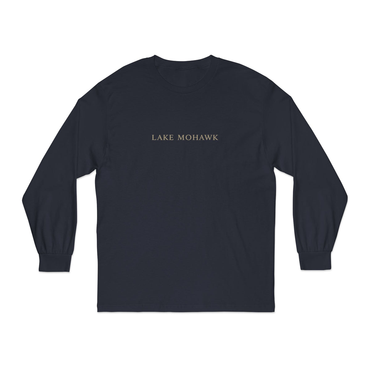 Lake Mohawk Minimalist Long Sleeve Tee - Shop Lake Mohawk - Black / S