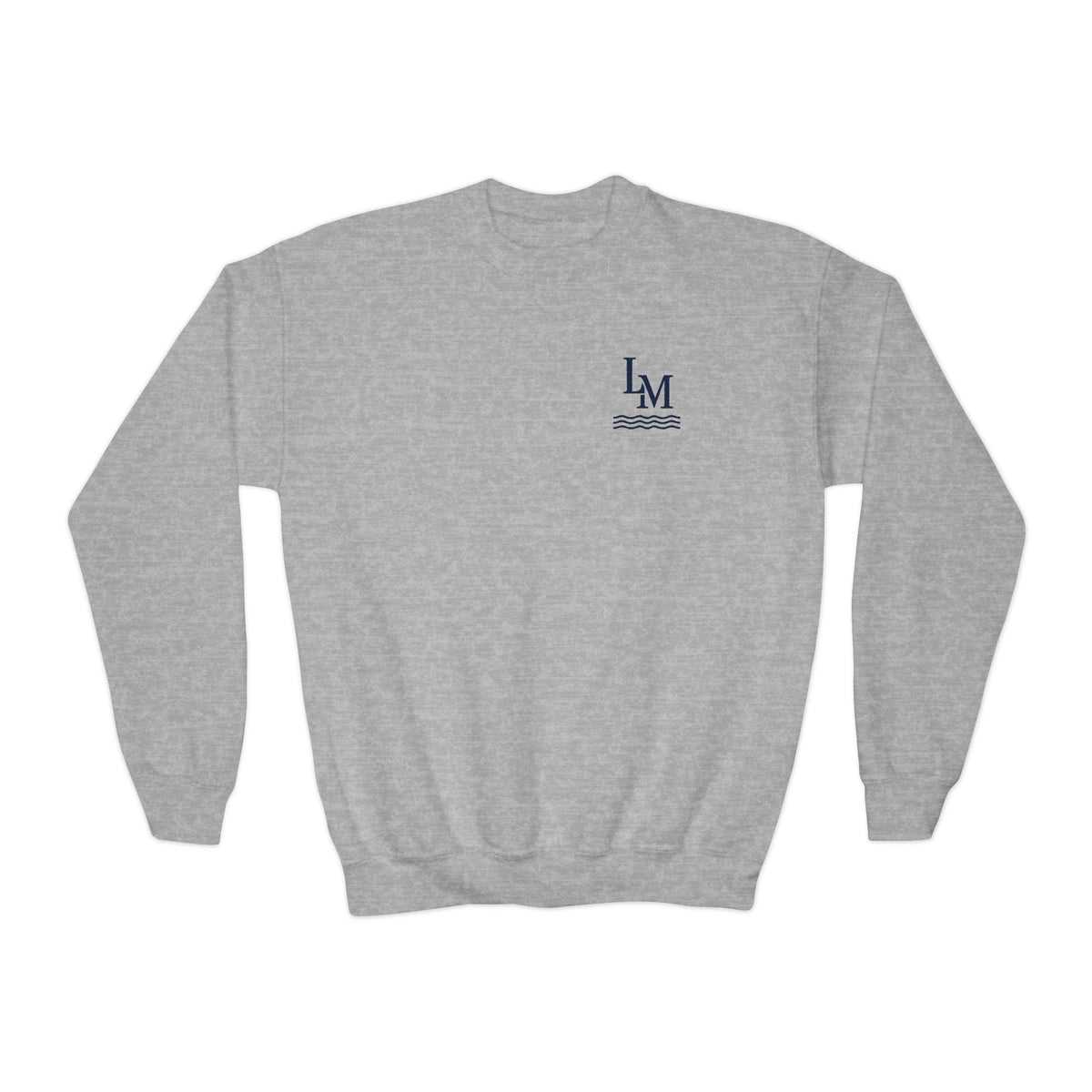 Summer Pull Youth Crewneck - Shop Lake Mohawk - Sport Grey / XS
