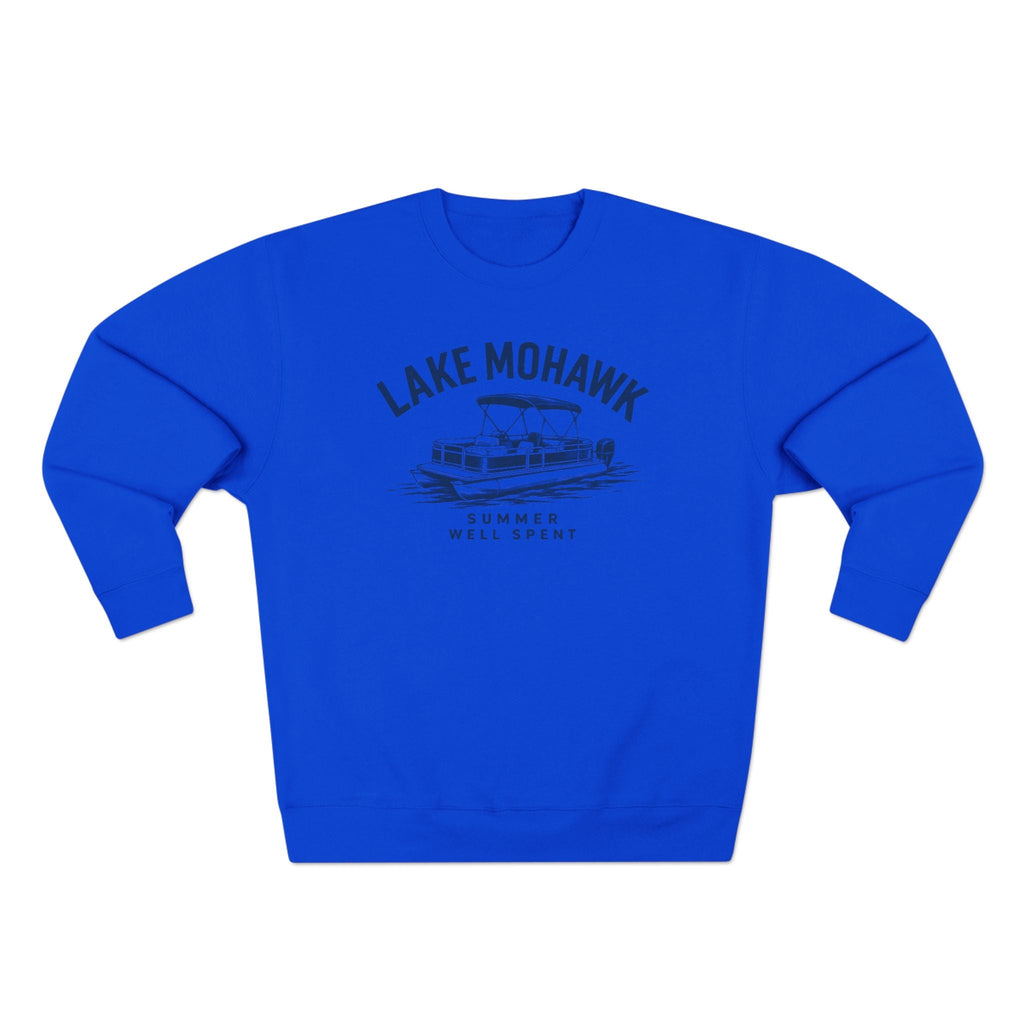 Summer Well Spent Crewneck - Shop Lake Mohawk - S / Royal Blue