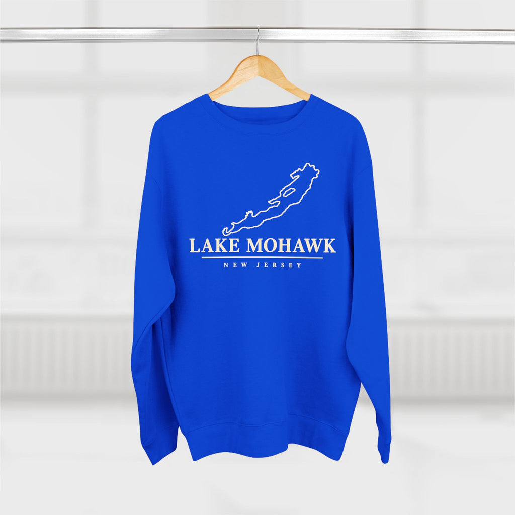 Lake Mohawk Lake Map Crewneck