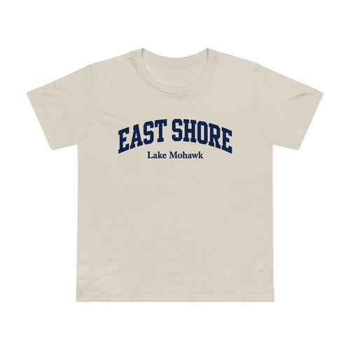 East Shore Nautical Women's Tee - Shop Lake Mohawk - Bone / XS