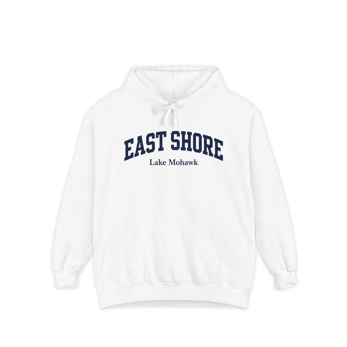 East Shore Lakefront Hoodie - Shop Lake Mohawk - White / S