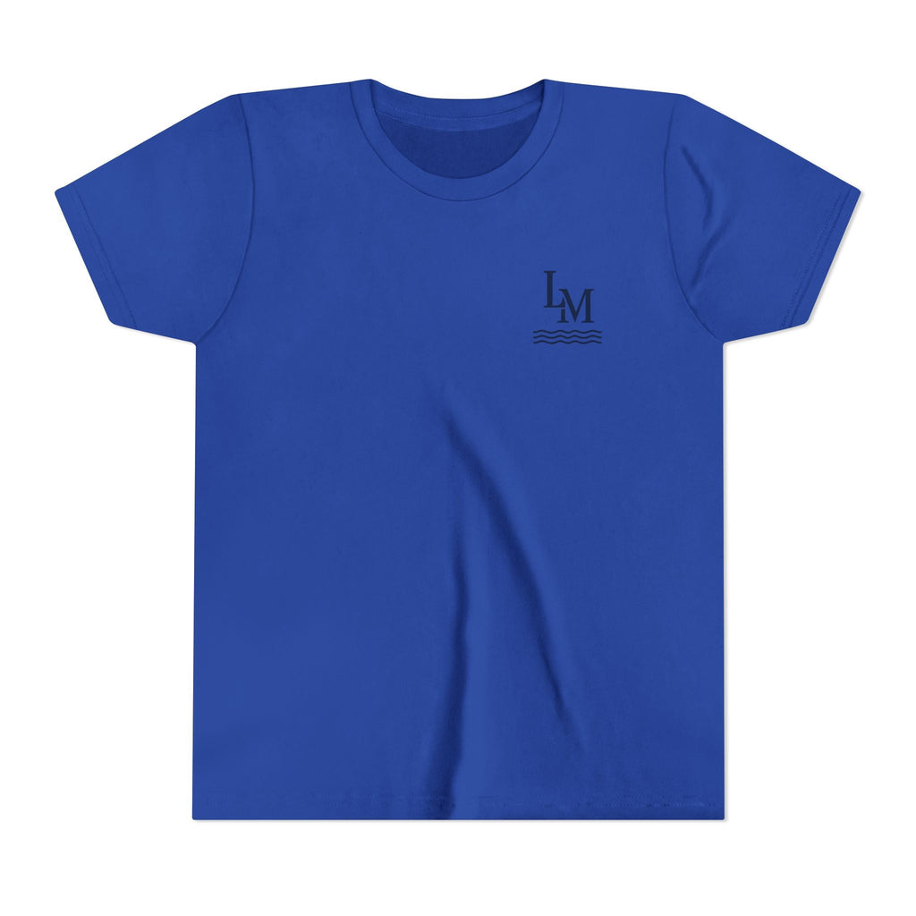 Lake Mohawk Scenic Boat Youth T-Shirt - Shop Lake Mohawk - S / True Royal