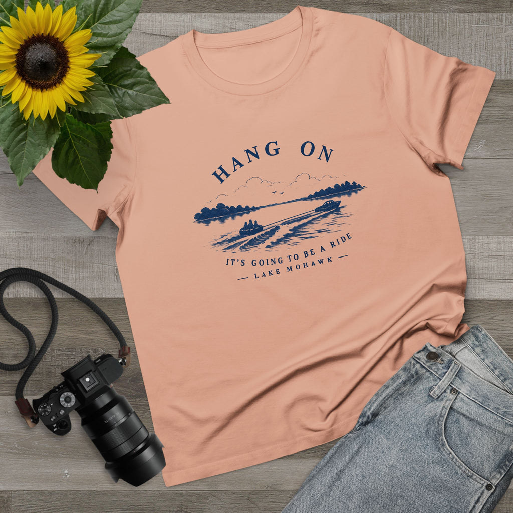 Hang On Lake Woman T-Shirt - Shop Lake Mohawk