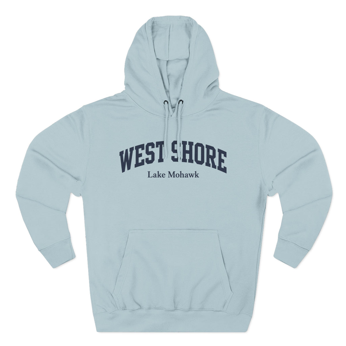 West Shore Athletic Hoodie - Shop Lake Mohawk - XS / Blue Mist