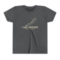 Lake Mohawk Map Youth T-Shirt - Shop Lake Mohawk - S / Asphalt