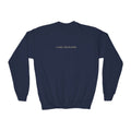 Lake Mohawk Minimal Text Youth Crewneck - Shop Lake Mohawk - Navy / XS