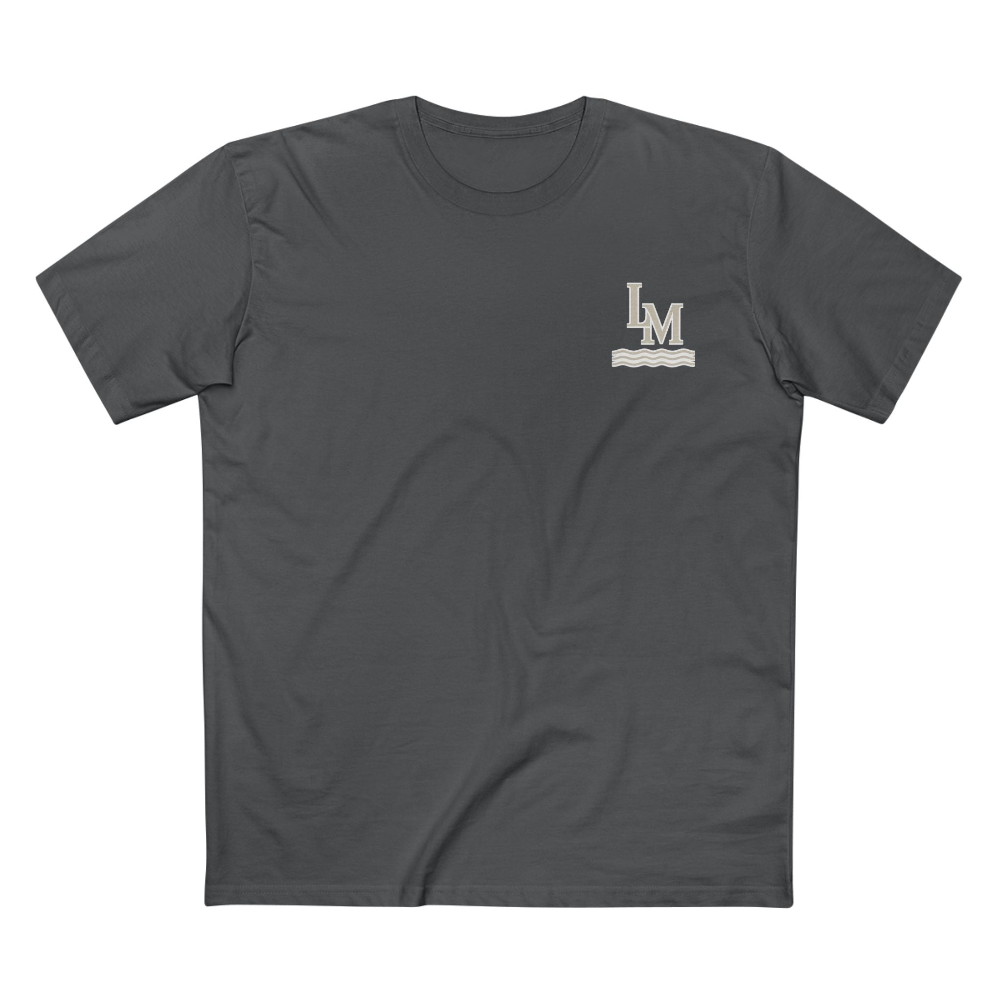 LM Script Chest Logo Tee