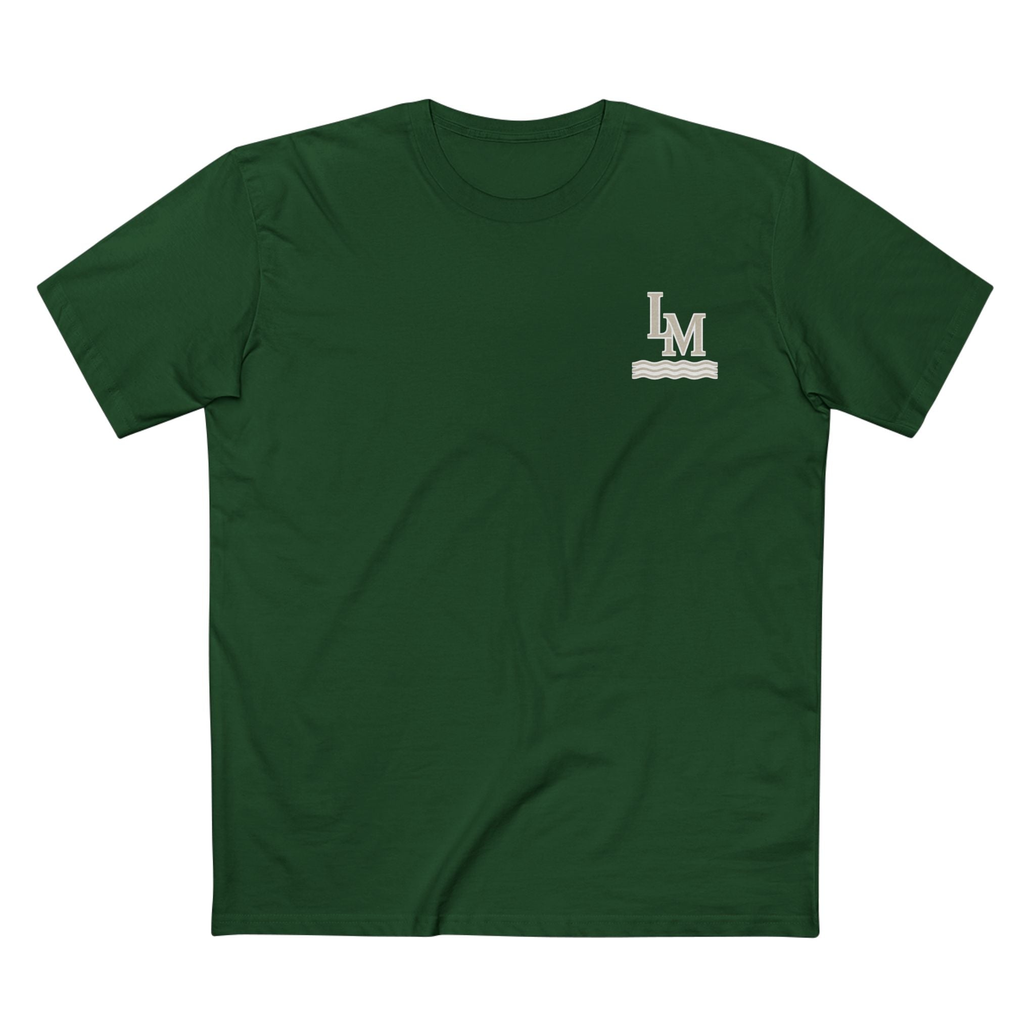 LM Script Chest Logo Tee