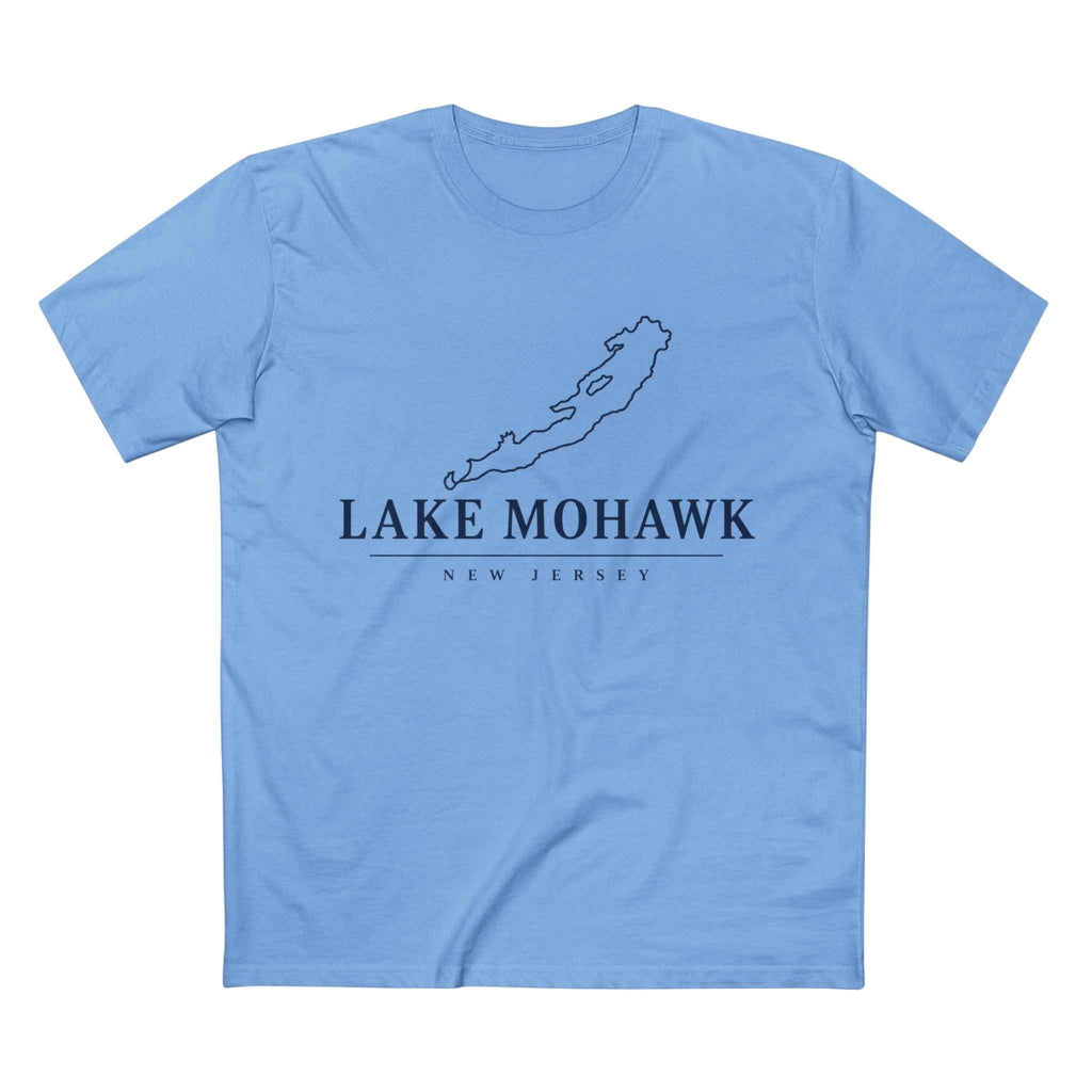 Lake Mohawk New Jersey Map Tee