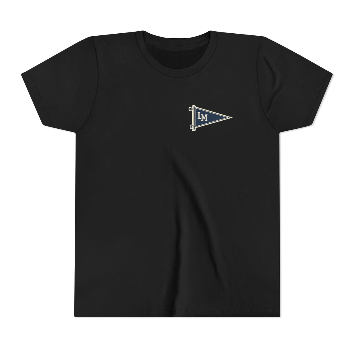 Pennant Youth T-Shirt - Shop Lake Mohawk - S / Black