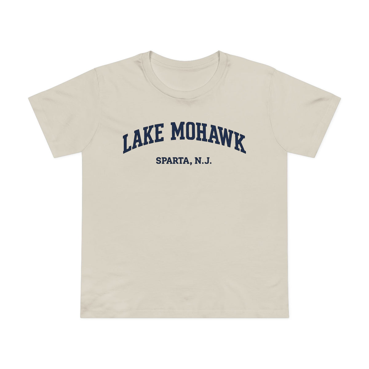 Lake Mohawk, New Jersey Women's Tee - Shop Lake Mohawk - Bone / XS