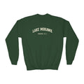 Lake Mohawk Sparta Youth Crewneck - Shop Lake Mohawk - Forest Green / XS