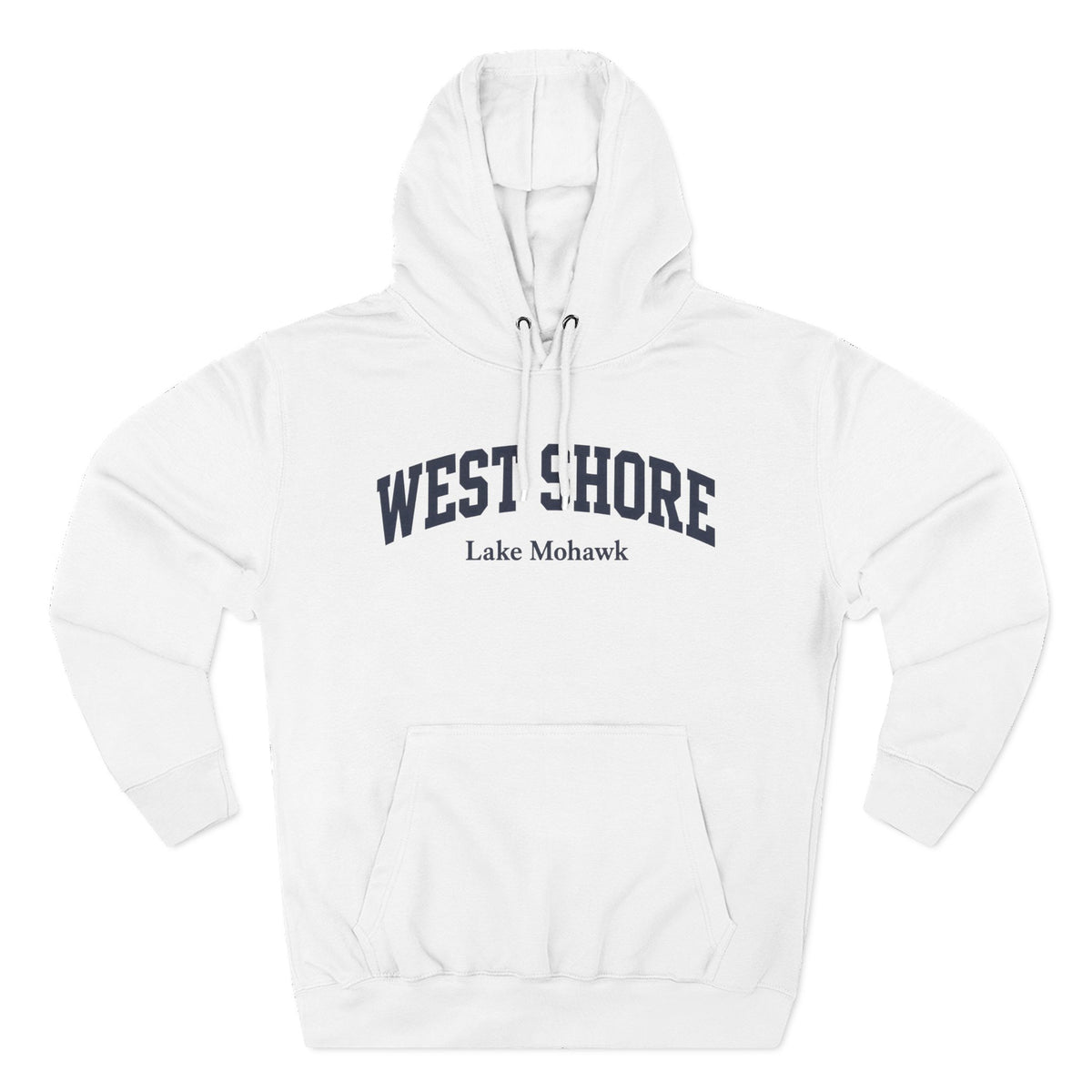 West Shore Athletic Hoodie - Shop Lake Mohawk - XS / White