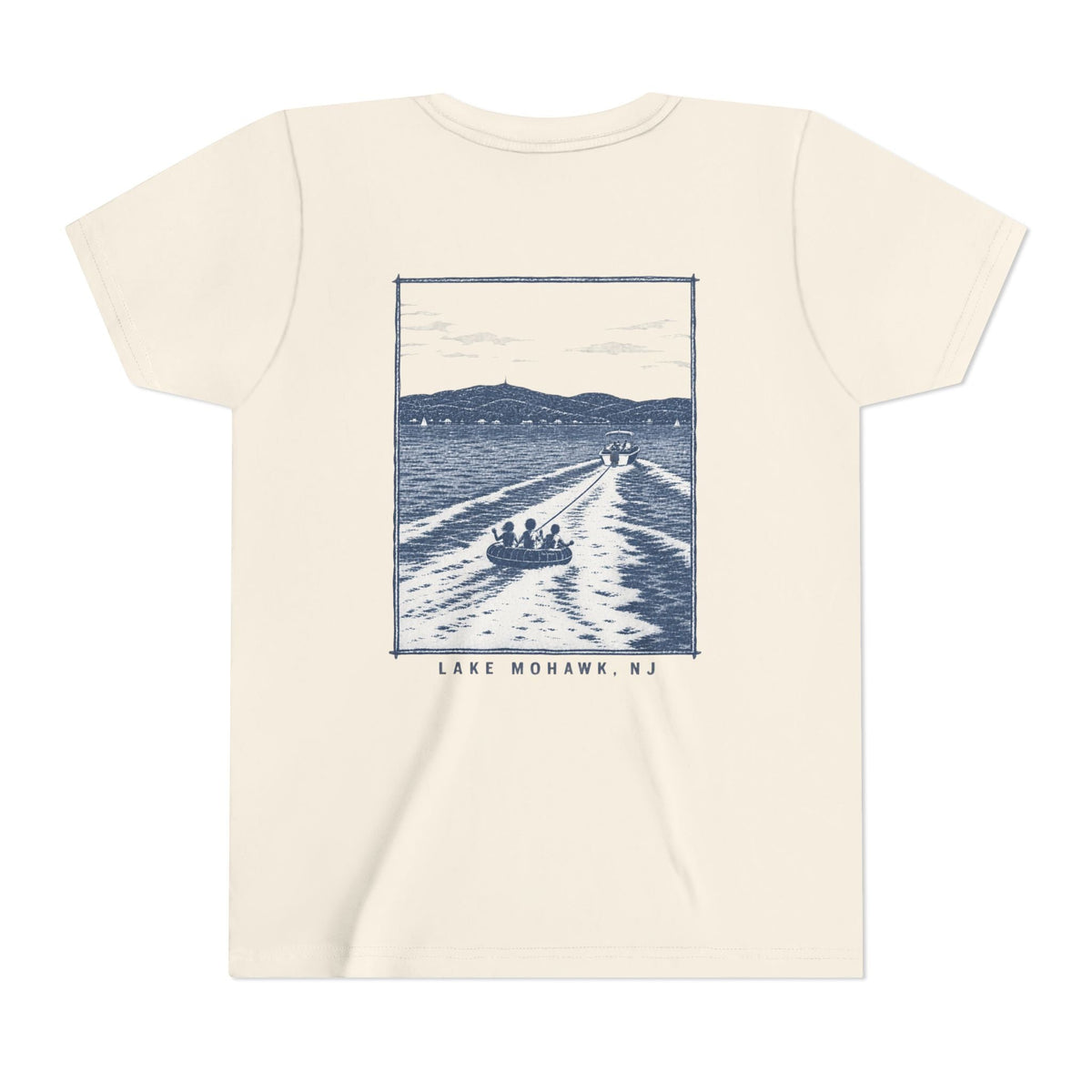 Lake Mohawk Scenic Boat Youth T-Shirt - Shop Lake Mohawk