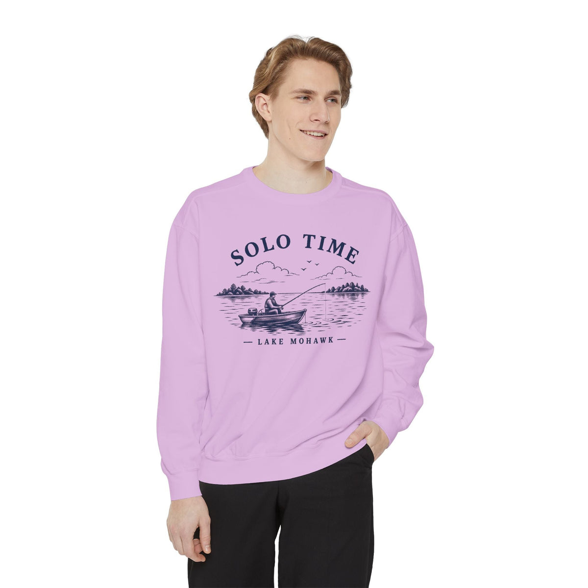 Solo Time Lake Crewneck - Shop Lake Mohawk