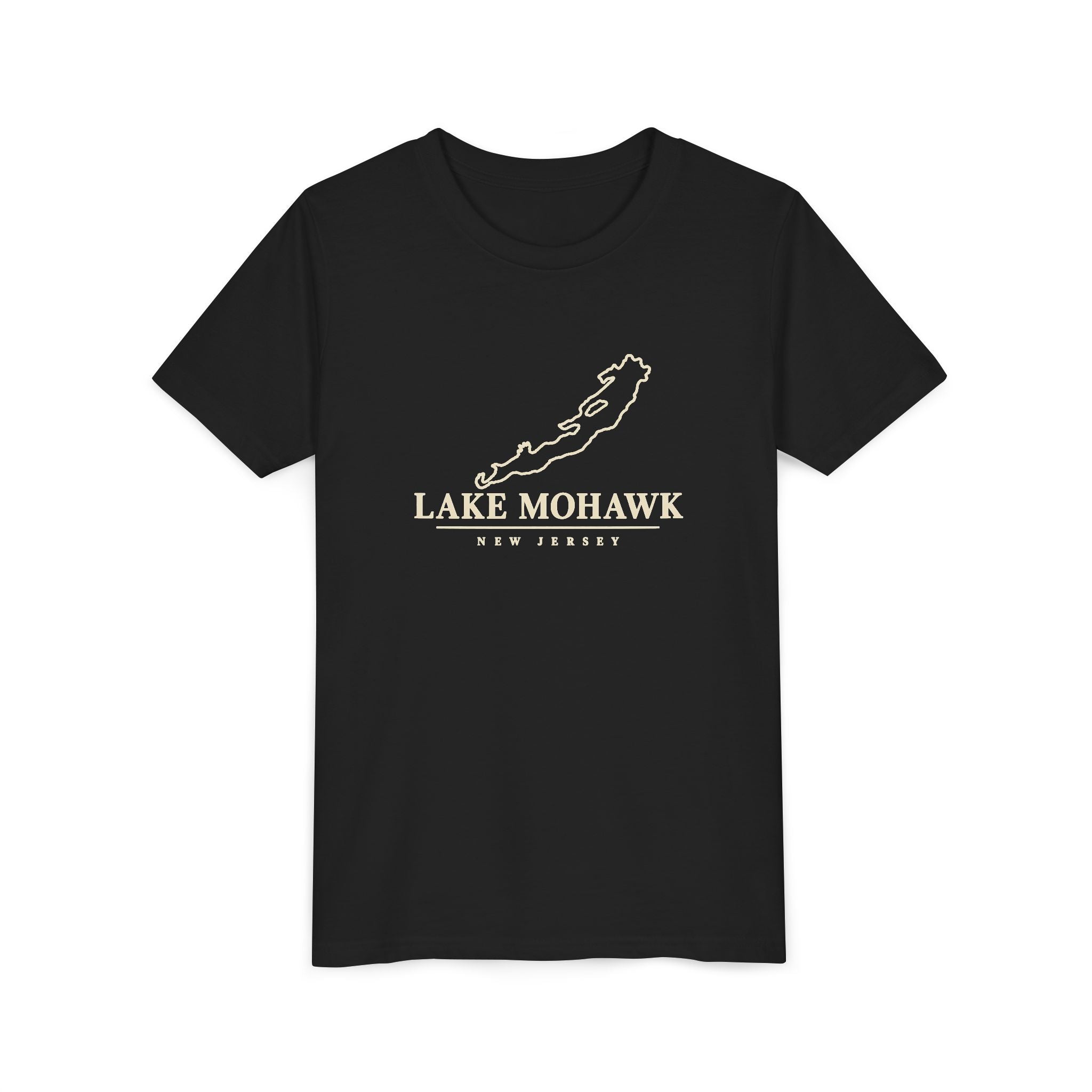 Lake Mohawk Map Youth T-Shirt