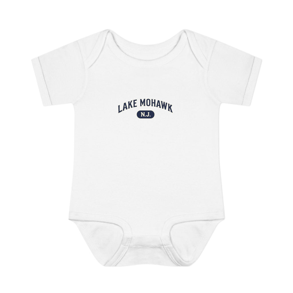 Lake Mohawk NJ Baby Bodysuit - Shop Lake Mohawk - NB (0-3M) / White