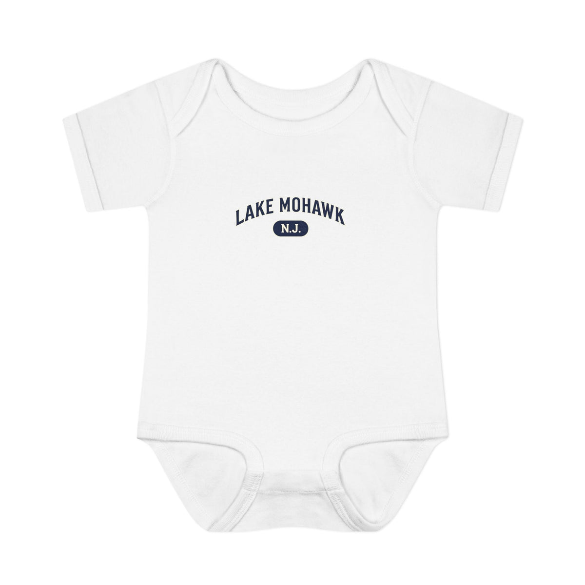 Lake Mohawk NJ Baby Bodysuit - Shop Lake Mohawk - NB (0-3M) / White