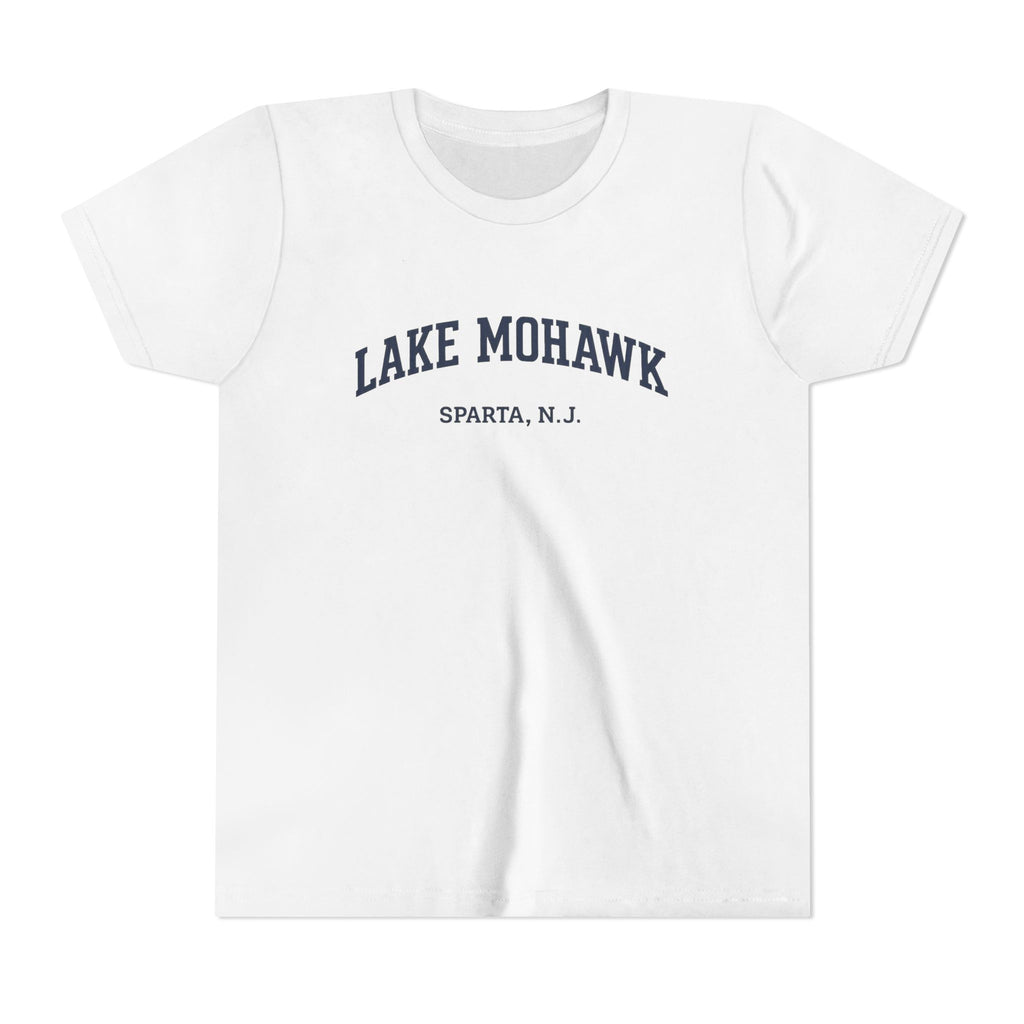 Lake Mohawk Sparta N.J. Youth T-Shirt - Shop Lake Mohawk - S / White
