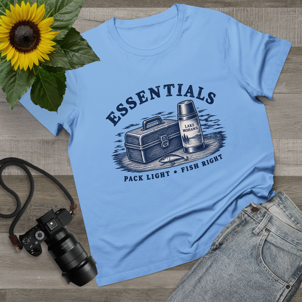 Pack Light • Fish Right T-Shirt - Shop Lake Mohawk