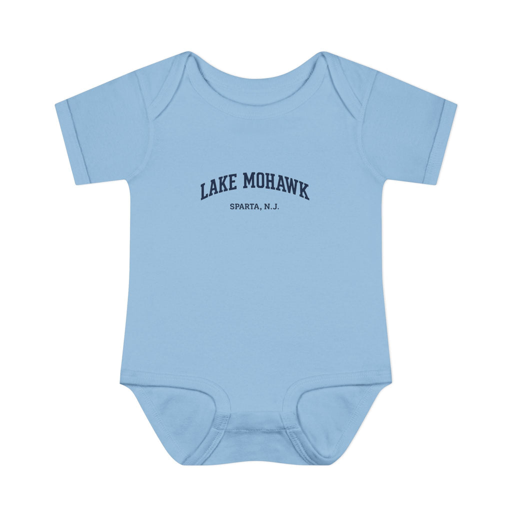 Lake Mohawk Baby Bodysuit - Shop Lake Mohawk - NB (0-3M) / Light Blue