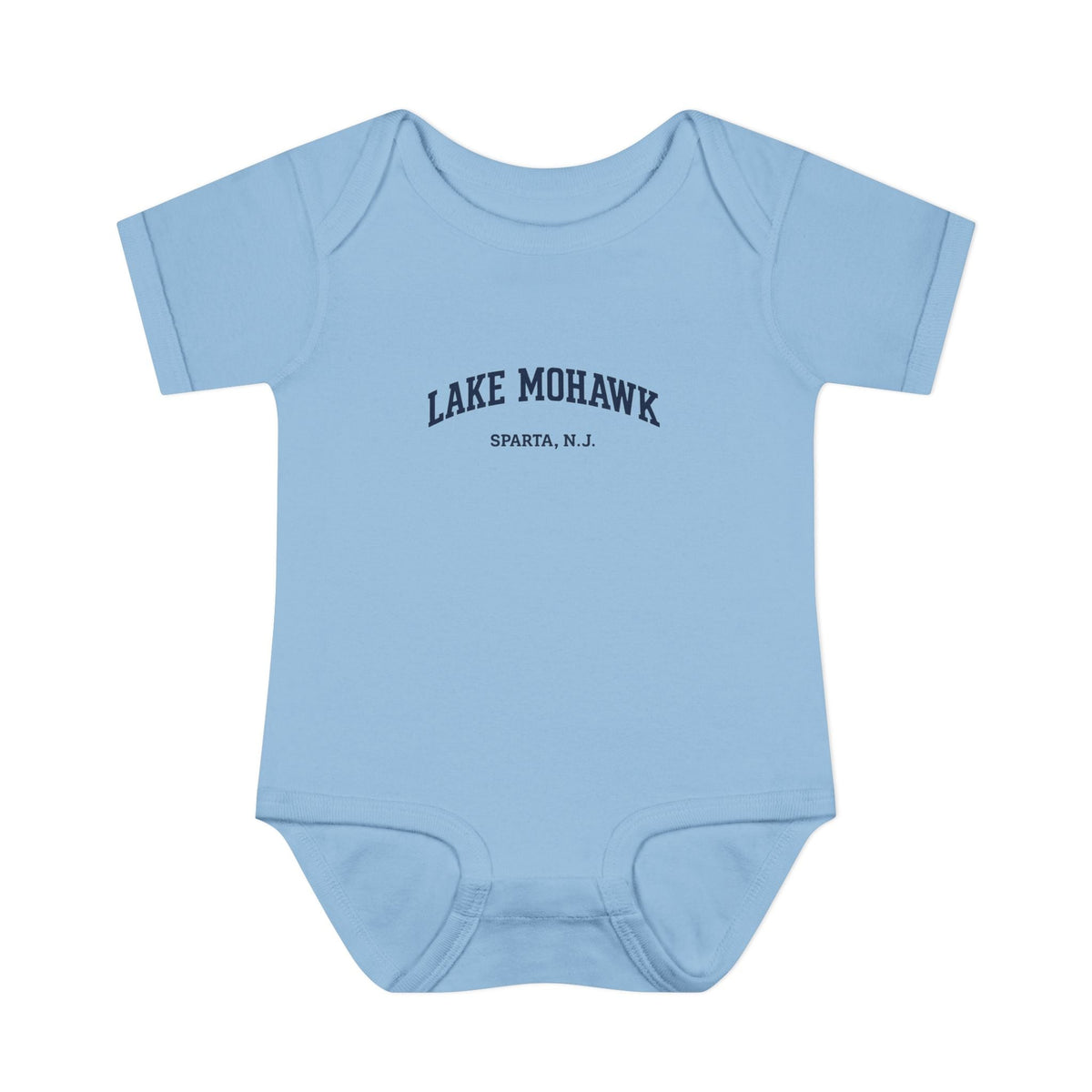 Lake Mohawk Baby Bodysuit - Shop Lake Mohawk - NB (0-3M) / Light Blue