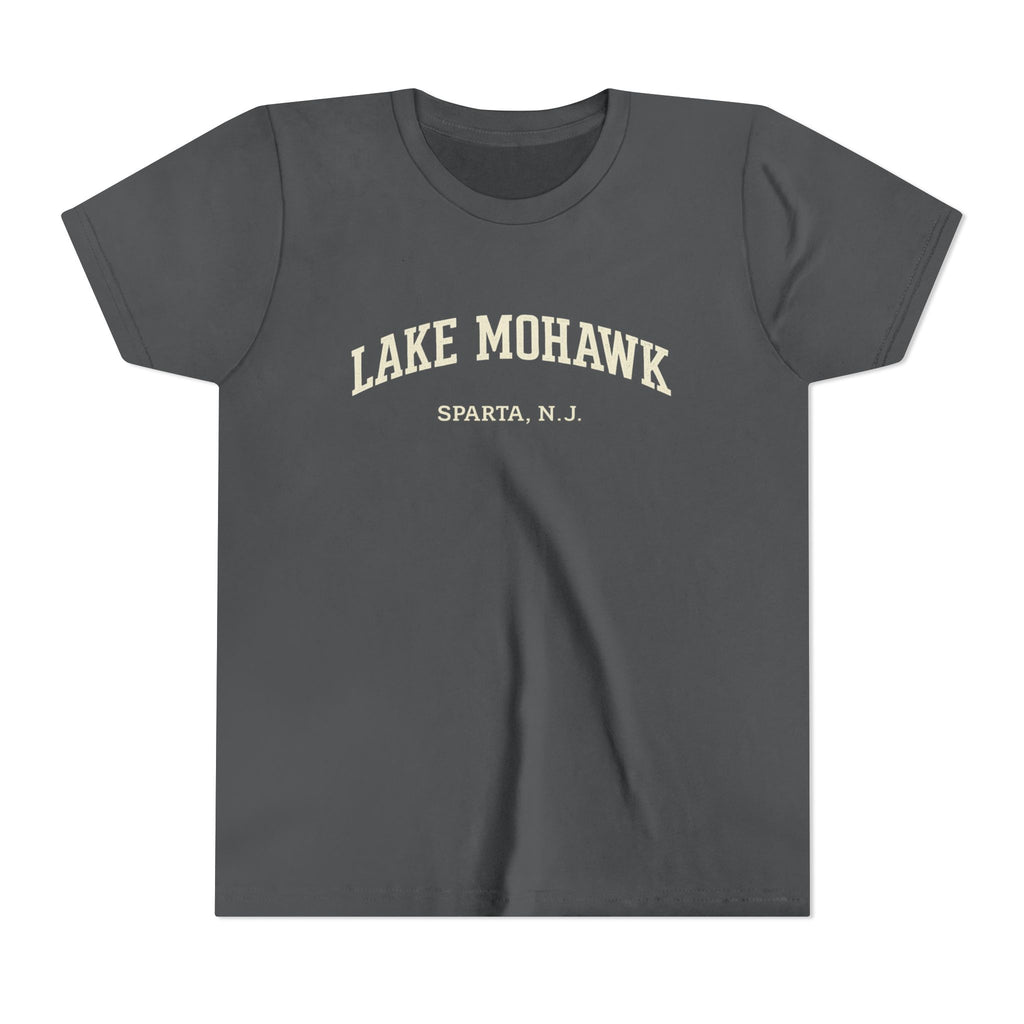 Lake Mohawk Sparta N.J. Youth T-Shirt - Shop Lake Mohawk - S / Asphalt
