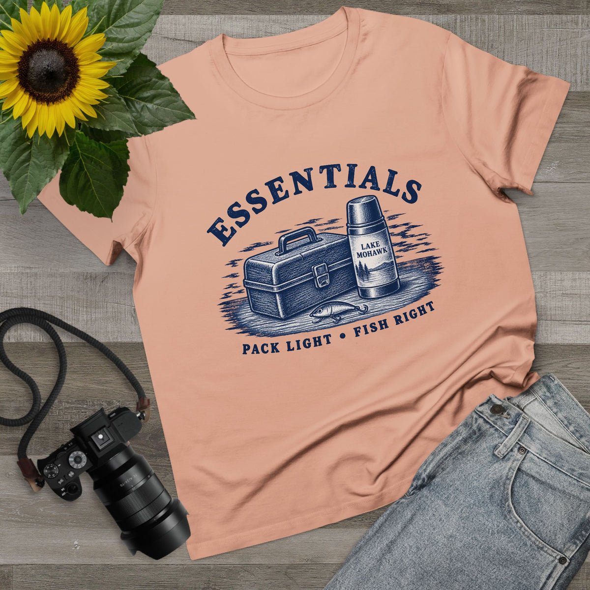 Pack Light • Fish Right T-Shirt - Shop Lake Mohawk