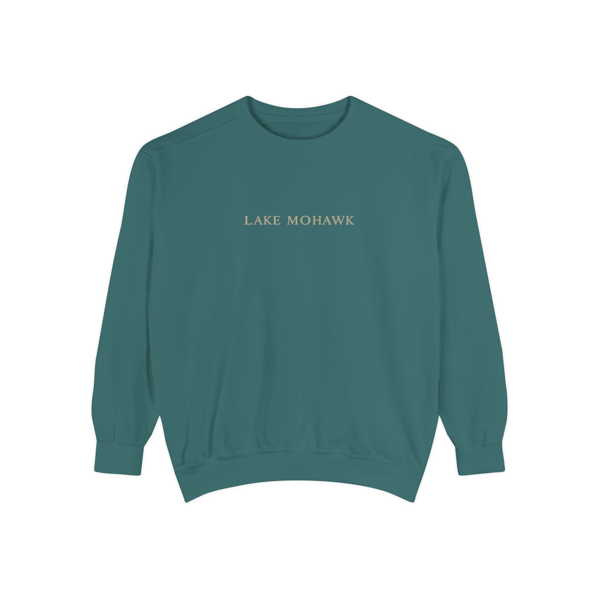 Lake Mohawk Minimalist Crewneck - Shop Lake Mohawk - Blue Spruce / S