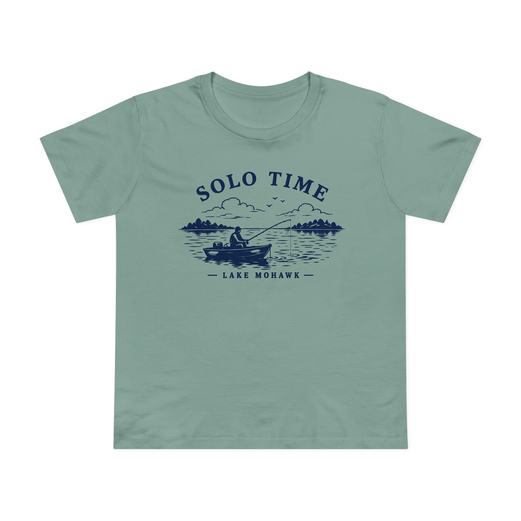 Solo Time Lake T-Shirt - Shop Lake Mohawk - Sage / XS