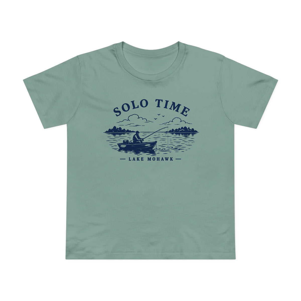 Solo Time Lake T-Shirt - Shop Lake Mohawk - Sage / XS