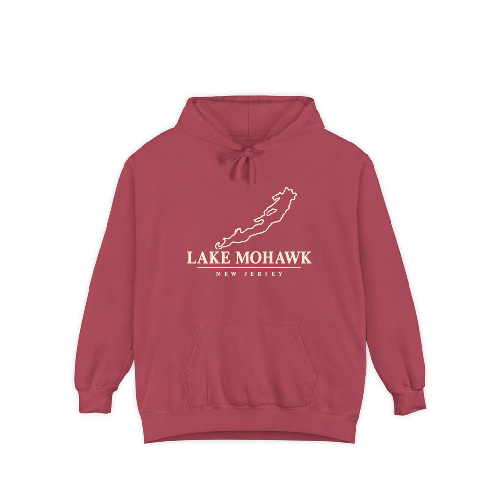 Lake Mohawk Lake Map Hoodie