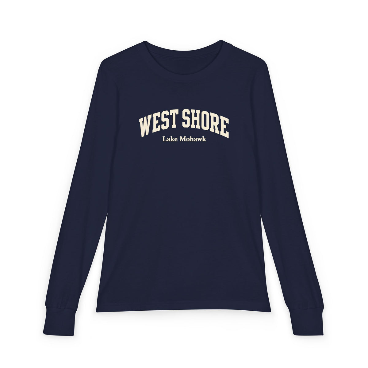 West Shore Youth Long Sleeve - Shop Lake Mohawk - Navy / S