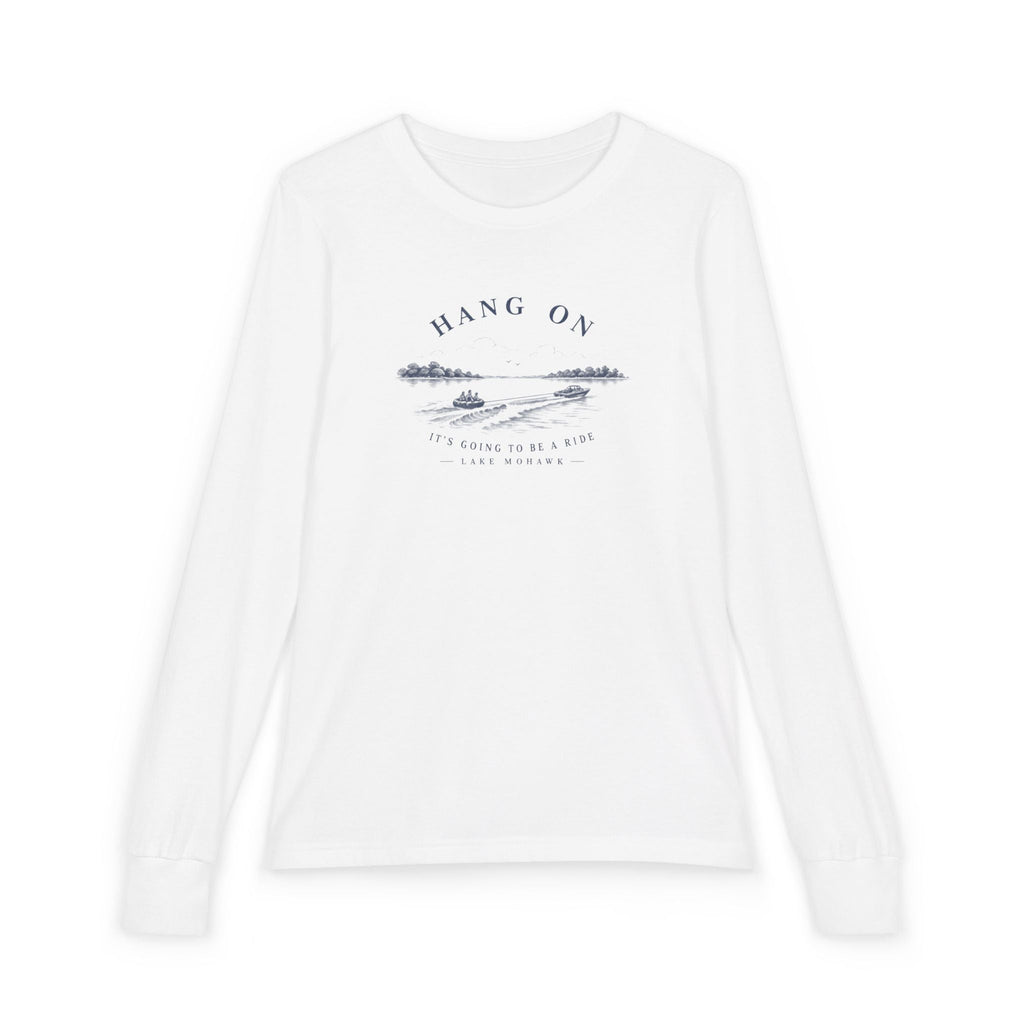 Hang On Youth Long Sleeve - Shop Lake Mohawk - White / S