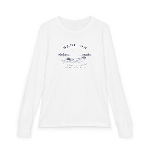 Hang On Youth Long Sleeve - Shop Lake Mohawk - White / S