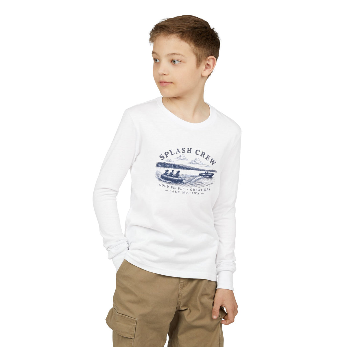 Splash Crew Youth Long Sleeve - Shop Lake Mohawk
