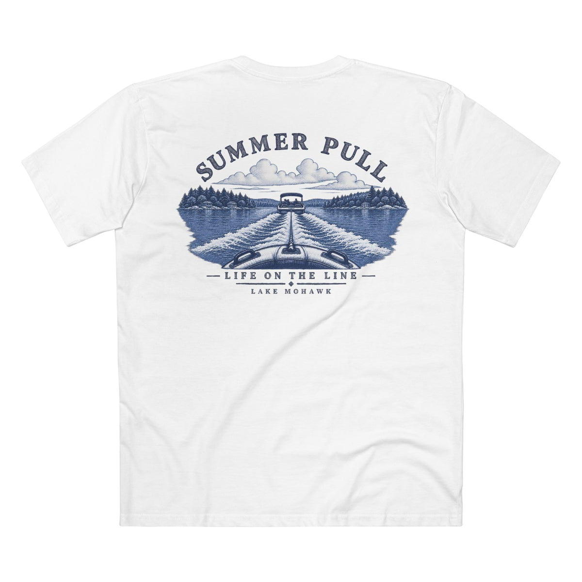 Summer Pull Tubing T-Shirt - Shop Lake Mohawk