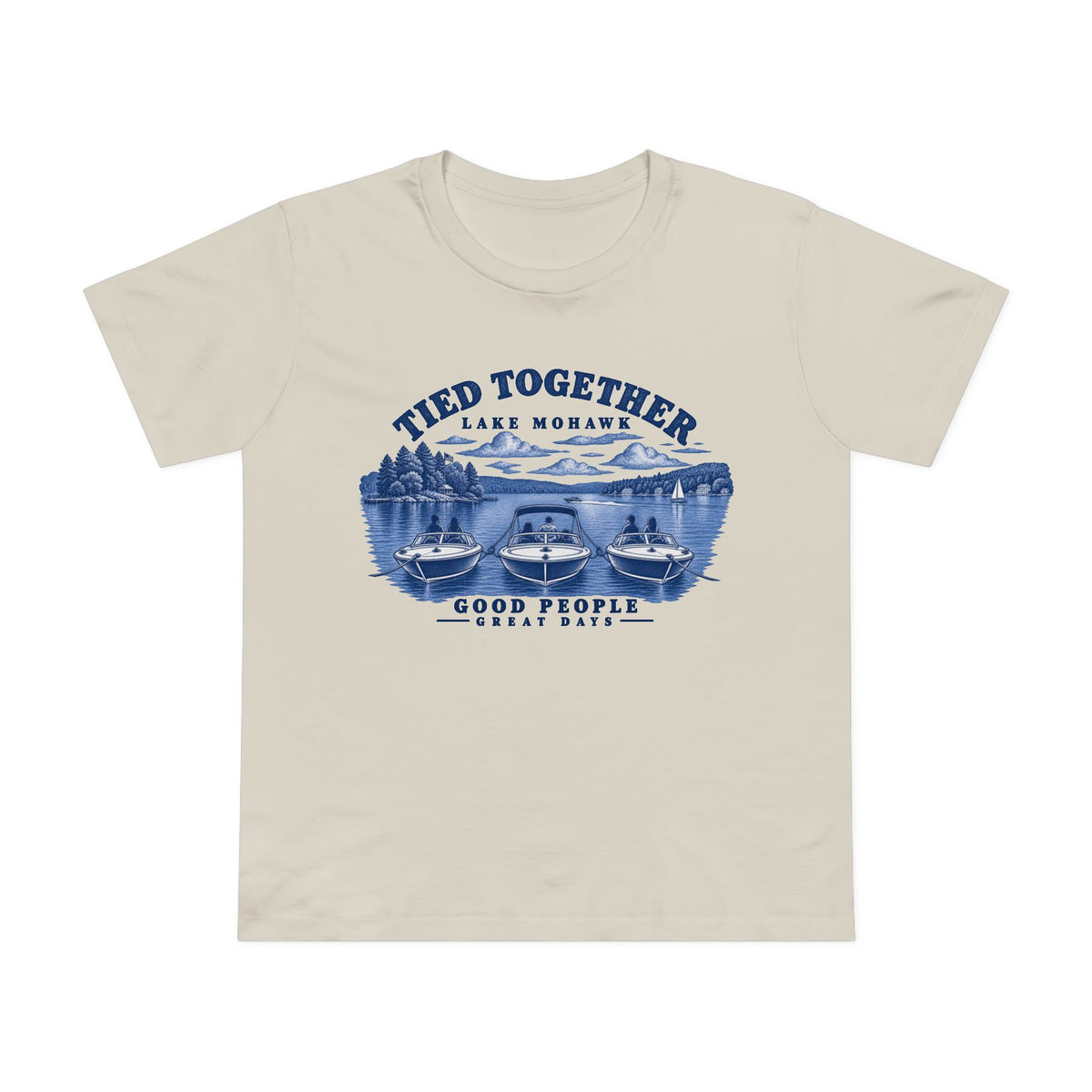 Tied Together T-Shirt - Shop Lake Mohawk - Bone / XS