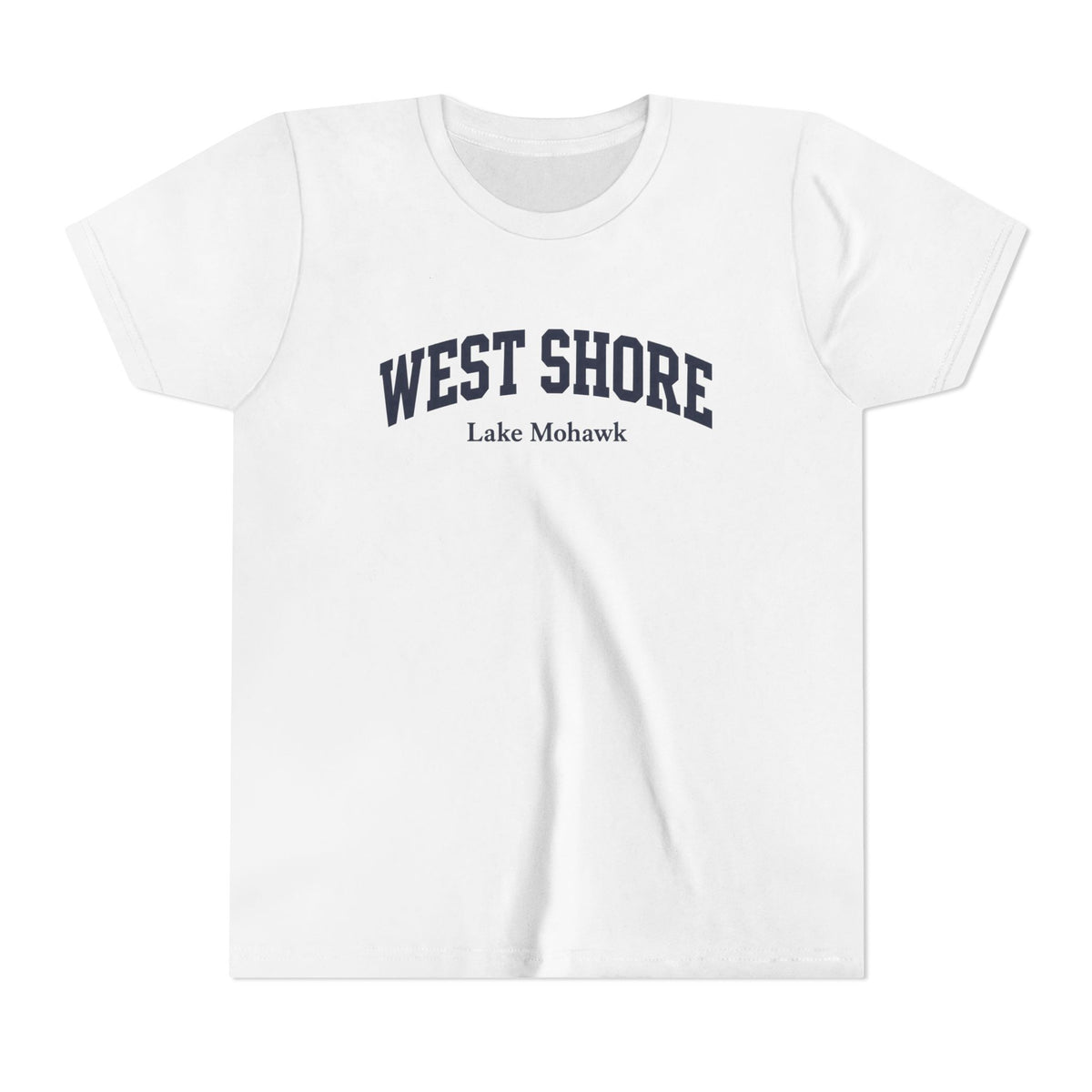 West Shore Youth T-Shirt - Shop Lake Mohawk - S / White